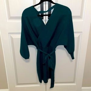 Green Sweater Dress